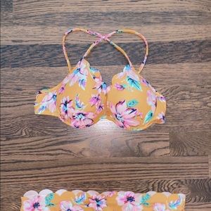 Shade & Shore floral bikini set